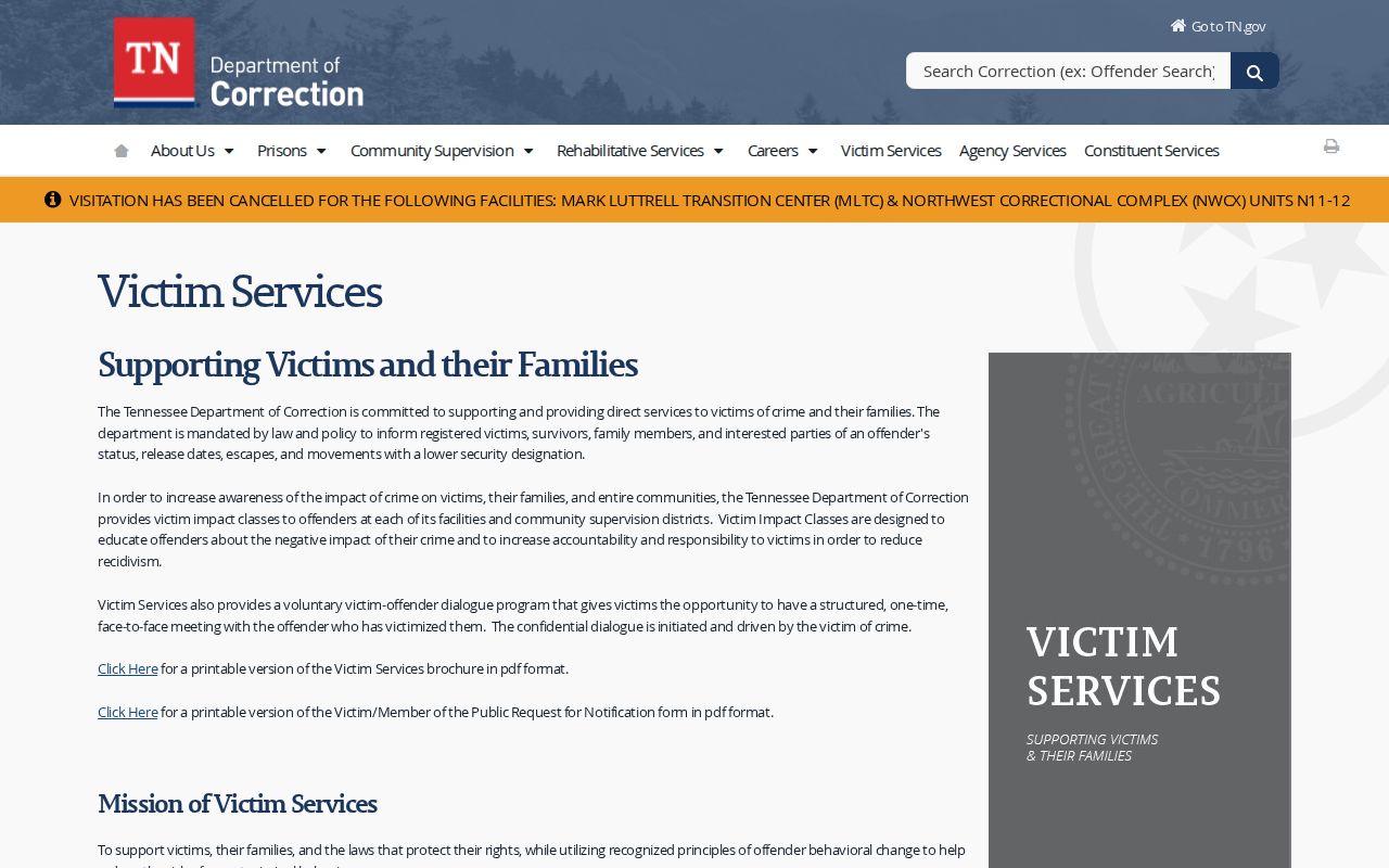 Tennessee VINE instructions for Van Buren County custody alerts